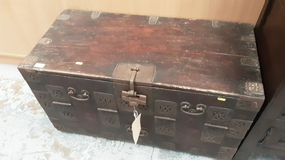 Lot 1201 - Two old Korean chests