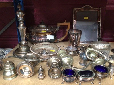 Lot 675 - Collection of silver plated wares