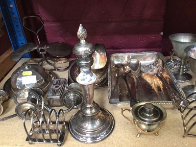 Lot 675 - Collection of silver plated wares