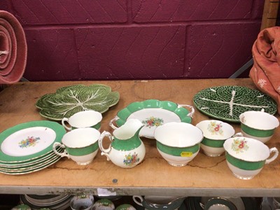 Lot 678 - Paragon 'Rockingham' pattern teaset, Crown Ducal dinner service, Wheildon Ware 'Pheasant' pattern dinner service and a George Jones Cresent China teaset