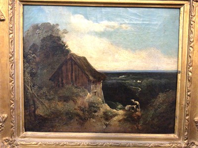 Lot 236 - 19th century oil landscape