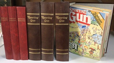 Lot 946 - Seven binders containing 1970s and 1980s copies of 'Sporting Gun' and 'Shooting Magazine'