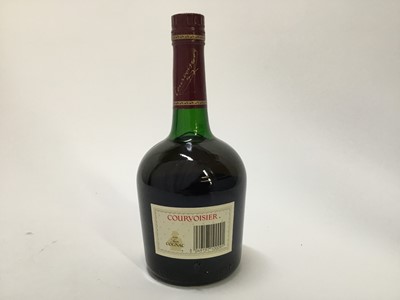 Lot 89 - Five bottles - Taylor's 1972 port, Southern Comfort, Courvoisier and others