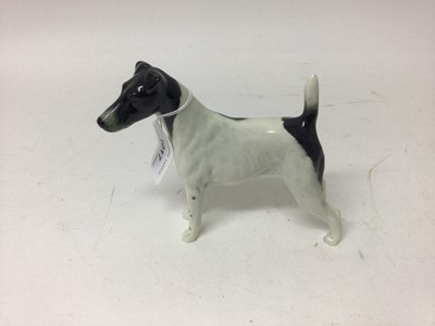 Lot 1017 - Beswick Endon Black Rod Short Haired Terrier (1)