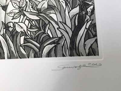 Lot 117 - Max Sauvage signed limited edition etching, in folder