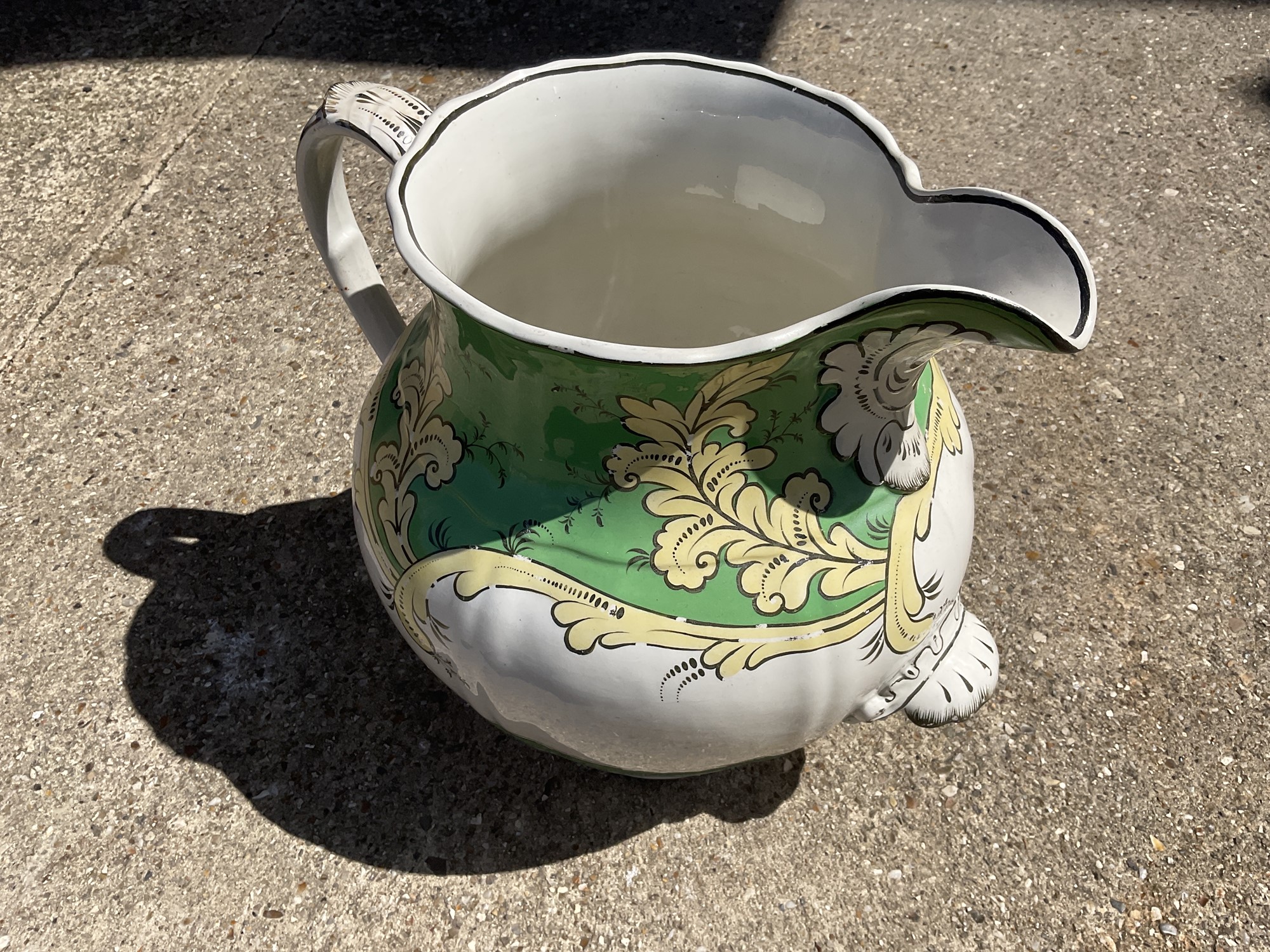 Lot 163 - Large Victorian wash jug