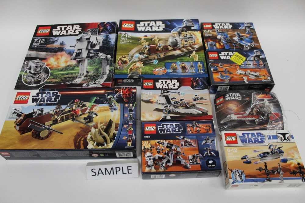 Newest Lego Star Wars sets lot