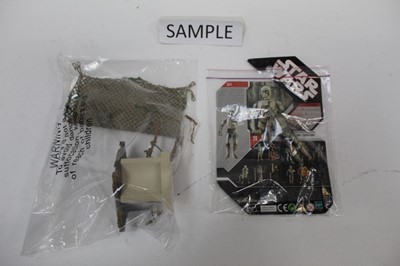 Lot 1814 - Collection of Star Wars toys including Lego sets, figures and machine.  Construction kit etc.