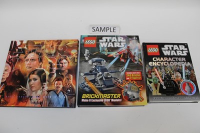 Lot 1814 - Collection of Star Wars toys including Lego sets, figures and machine.  Construction kit etc.