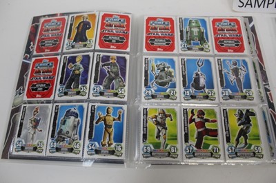 Lot 1814 - Collection of Star Wars toys including Lego sets, figures and machine.  Construction kit etc.