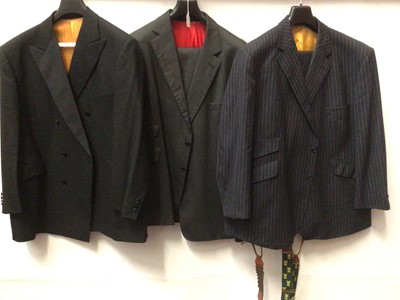 Lot 949 - Gentlemen's Tails with grey waistcoat and stripped trousers