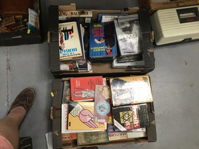 Lot 451 - Collection of various books (2 boxes)