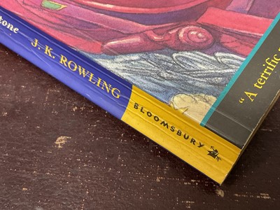 Lot 1705 - J. K. Rowling - Harry Potter and the Philosopher's Stone, rare and desirable first edition, first printing