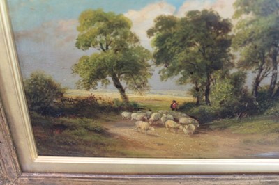 Lot 176 - Attributed to Patrick Nasmyth (1787-1831) oil on panel, drover in a lane, signed.