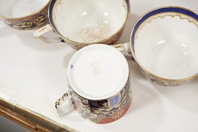 Lot 163 - Extensive service of Regency Derby porcelain tablewares, approximately 32 pieces.