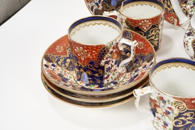 Lot 154 - Extensive service of Regency Derby porcelain tablewares, approximately 32 pieces.