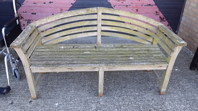 Lot 1311 - Wooden garden bench