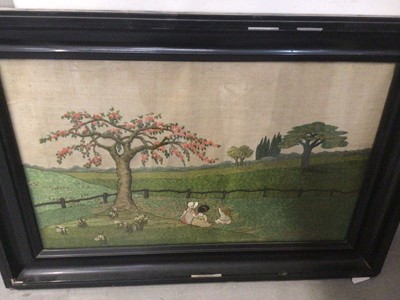 Lot 2082 - 1930's tapestry picture