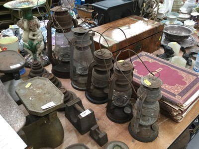 Lot 426 - Vintage lanterns