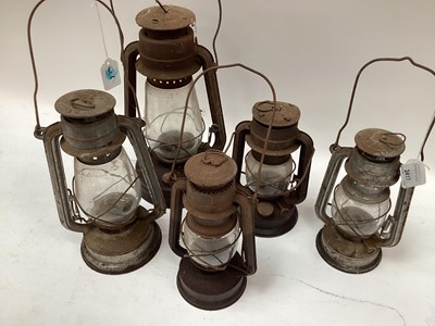 Lot 2417 - Vintage lanterns