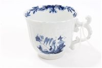 Lot 344 - Mid-18th century Worcester blue and white...