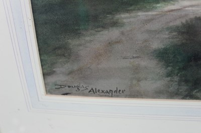 Lot 1072 - Douglas Alexander (1871-1945) watercolour, County Kerry, signed.