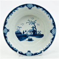 Lot 351 - 18th century Worcester blue and white patti...