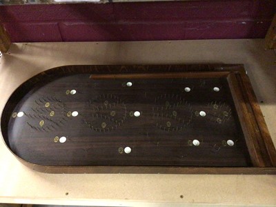 Lot 655 - Vintage bagatelle game