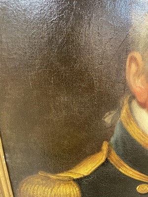 Lot 1212 - Regency portrait of Sir Harry Burrard Neal, relating to portrait by Mather Brown, either by the artist or after the engraving made by Charles Turner