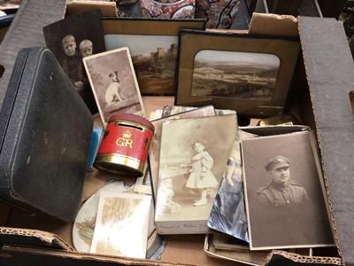 Lot 228 - Group of old photographs and sundries