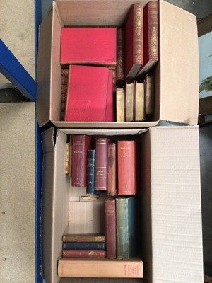 Lot 364 - Collection of antiquarian books, including 25 volumes of the Waverley Novels pub. 1896