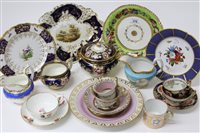 Lot 378 - Collection of Regency and later teaware -...