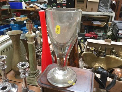 Lot 440 - Large antique illusion glass