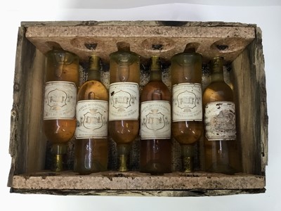 Lot 30 - Sauternes - six bottles, Chateau Doisy-Vedrines Grand Cru Classe 1978