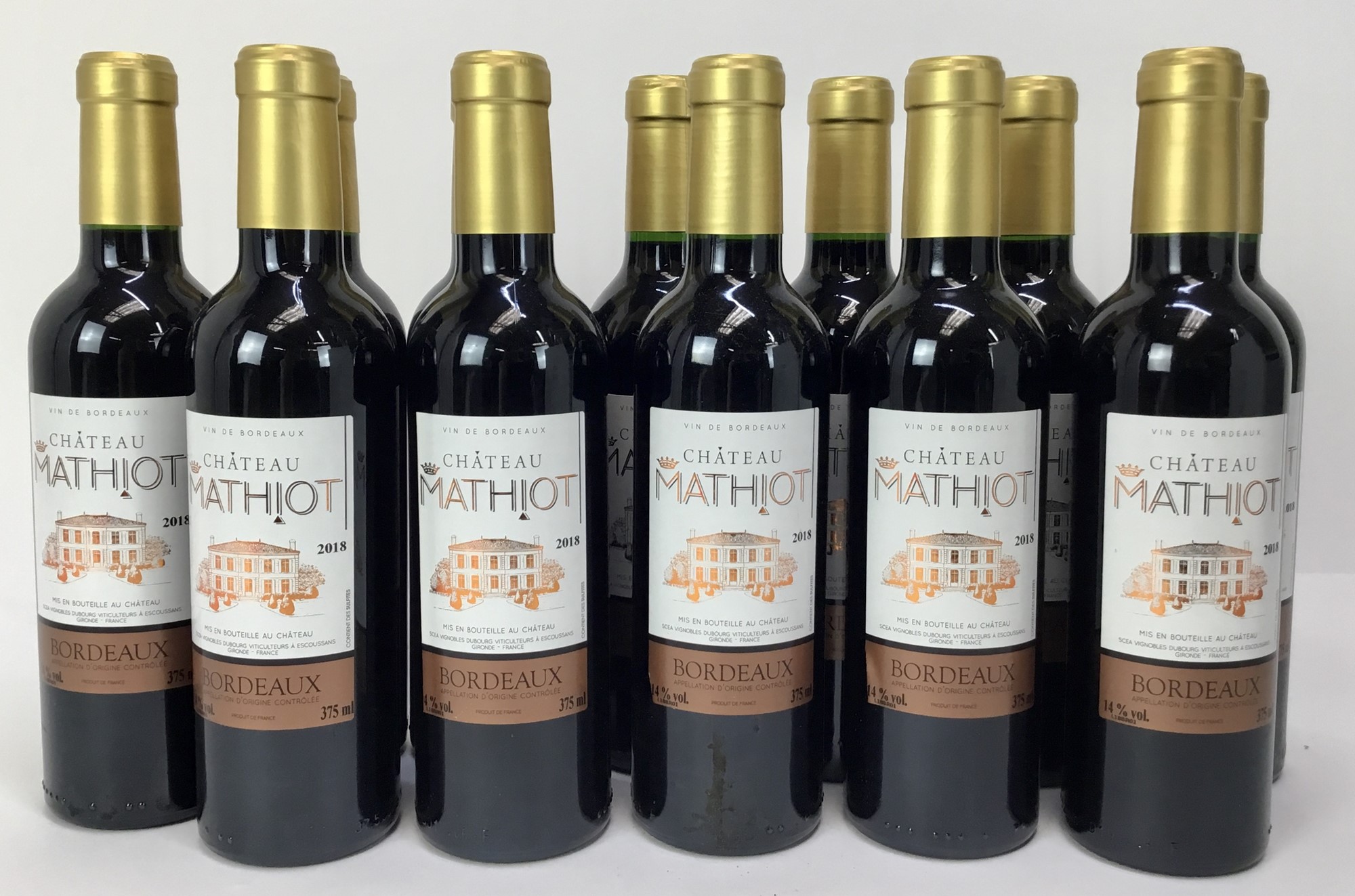 Lot 31 - Wine - twelve half bottles, Chateau Mathiot,