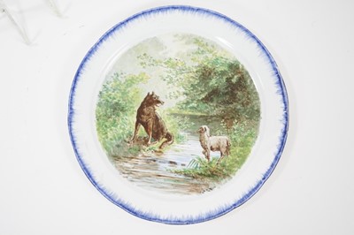 Lot 160 - Set of six French plates