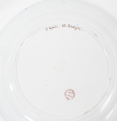 Lot 144 - Set of six French plates
