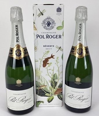 Lot 34 - Champagne - three bottles, Pol Roger, one boxed