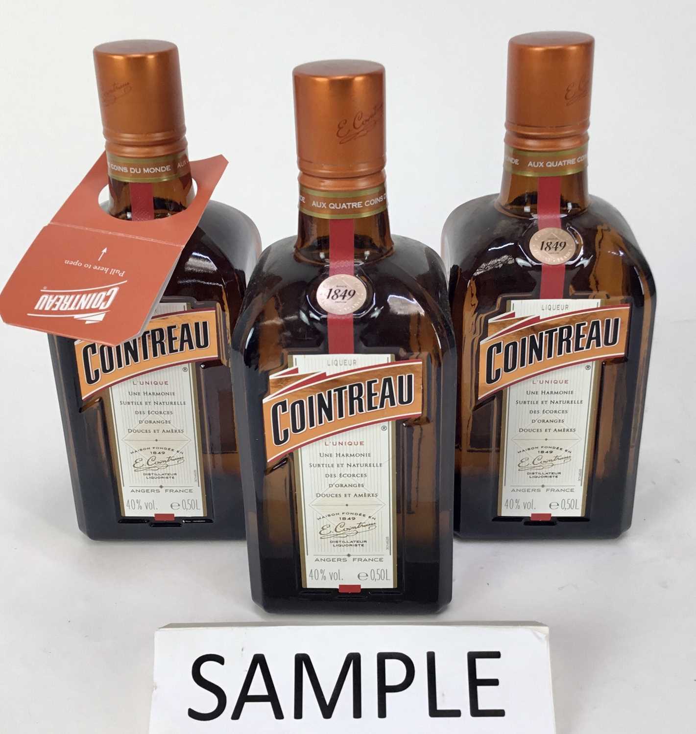 Lot 70 - Twelve bottles - Cointreau, 40%, 0.50l