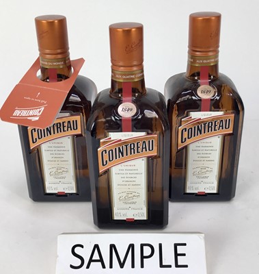 Lot 71 - Nine bottles - Cointreau, 40%, 0.50l