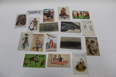 Lot 1401 - Postcards loose selection including glamour, novelty, fashion.....