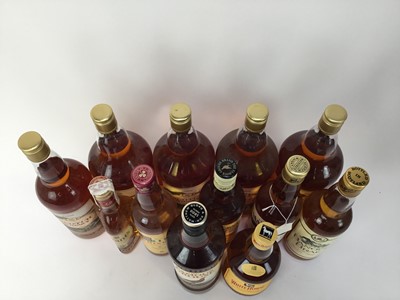 Lot 72 - Whisky - twelve bottles, to include Famous Grouse, The Real Mackenzie, Banoch Brae and others