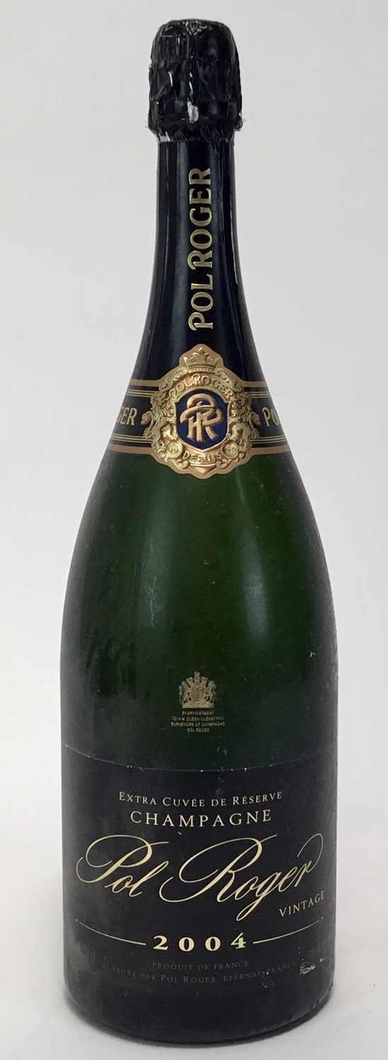 Lot 40 - Champagne - one magnum, Pol Roger 2004