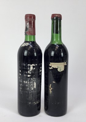 Lot 44 - Wine - two bottles, Chateau Latour 1970, lacking labels