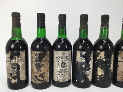 Lot 56 - Port - eight bottles, Warre's 1970