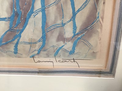 Lot 44 - Louis Icart 1930s signed dry point  - 'Miroire de Venise', 50cm x 60cm, framed
