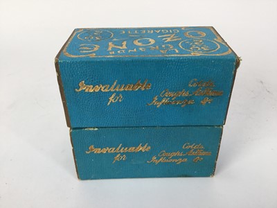 Lot 106 - Two vintage boxes of La Grande Ozone cigarettes
