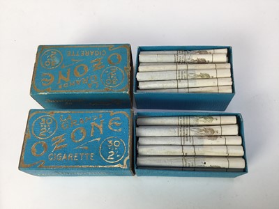 Lot 106 - Two vintage boxes of La Grande Ozone cigarettes
