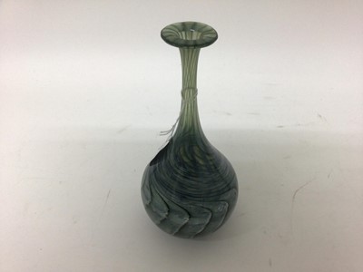 Lot 1005 - Art glass vase, signed Anthony Stern to base, 23cm high