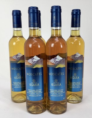 Lot 108 - Wine - six bottles, Moscatel Chateau Ksara, 14.5%, 500ml